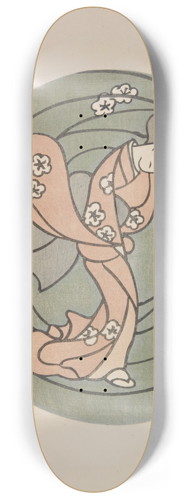 Asai Ch - Mokugo zuansh Pl.01 8.25 inch art skate deck