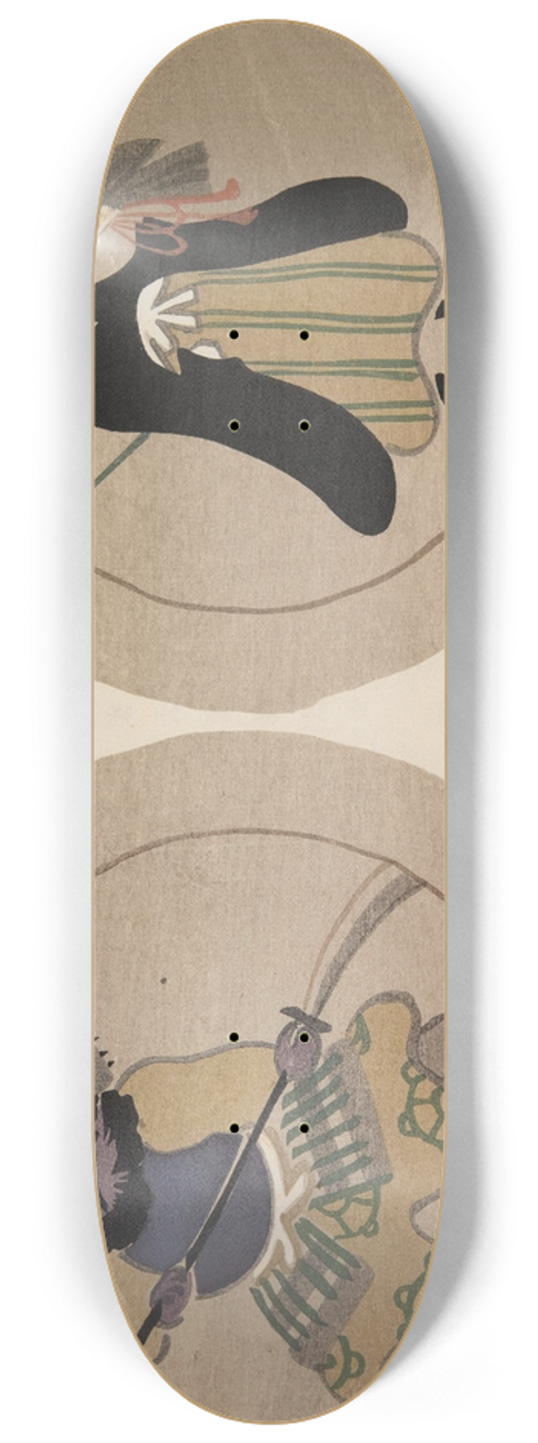 Asai Ch - Mokugo zuansh Pl.19 8.25 inch art skate deck