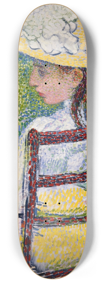 Theo van Rysselberghe - Jeanne Pissarro 8.25 inch art skate deck