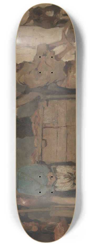 Theo van Rysselberghe - Moroccan Butcher 8.25 inch art skate deck