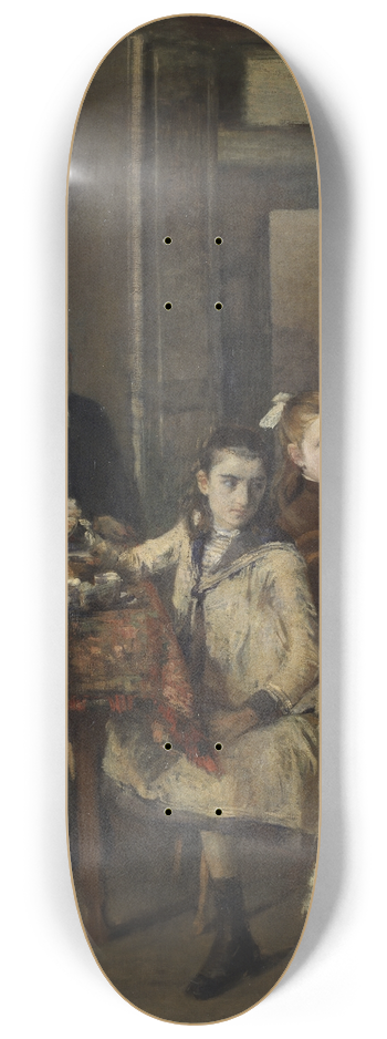 Theo van Rysselberghe - The Children of Franois van Rysselberghe 8.25 inch art skate deck