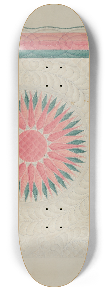 Therkel Anderson - Quilt 8.25 inch art skate deck