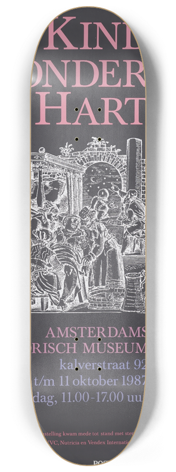 Thijs van Delden - Een kind onder het hart 8.25 inch art skate deck