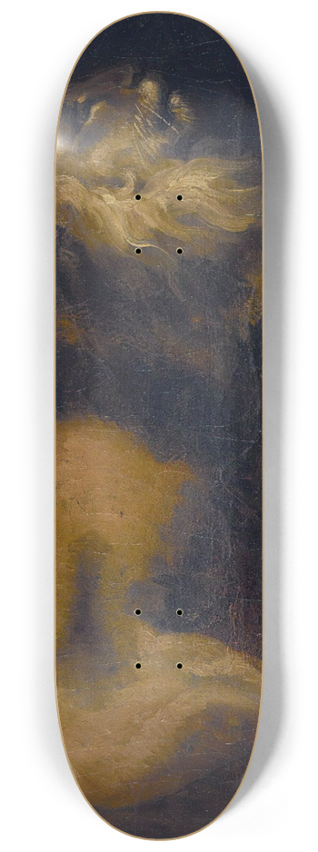 Thodore Gricault - Study of a Lion 8.25 inch art skate deck