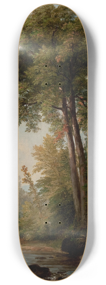 Asher Brown Durand - A Natural Monarch 8.25 inch art skate deck