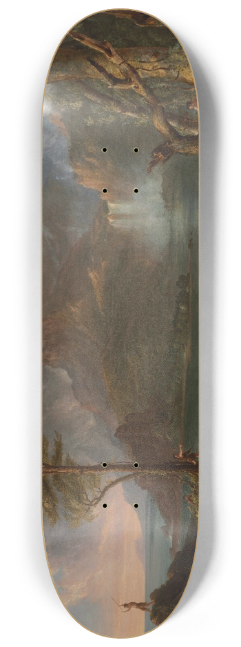Thomas Cole - A Wild Scene 8.25 inch art skate deck