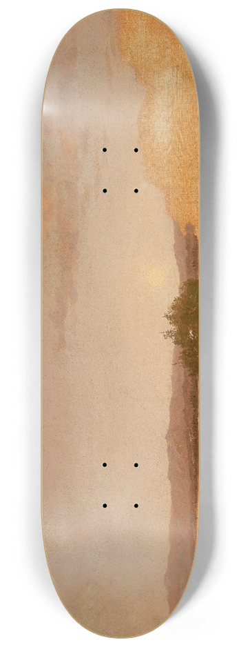 Thomas Cole - Landscape Sketch 8.25 inch art skate deck