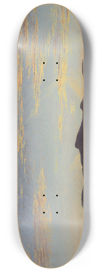 Thomas Cole - Study for  Catskill Creek 8.25 inch art skate deck