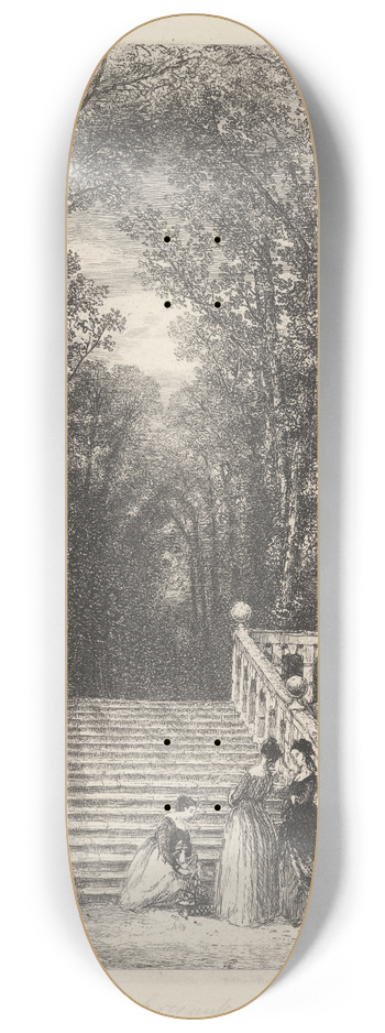 Thomas Creswick - The Terrace 8.25 inch art skate deck