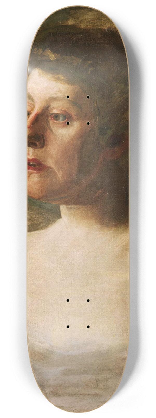 Thomas Eakins - A Singer (Mrs. W.H. Bowden) 8.25 inch art skate deck