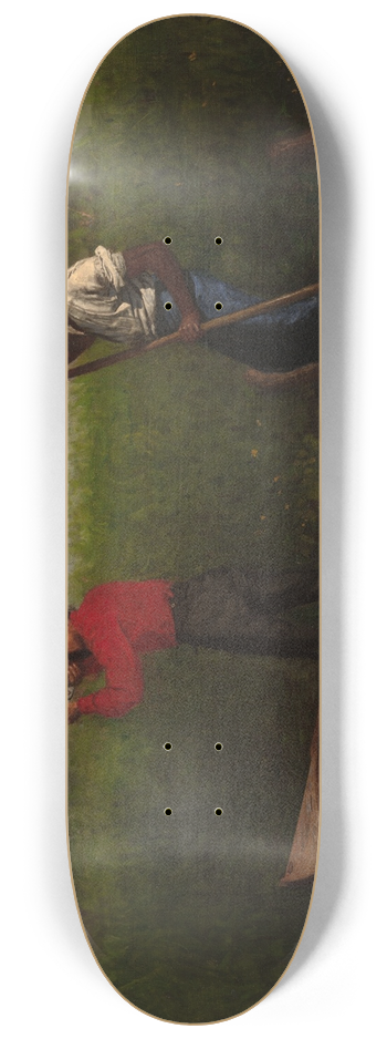 Thomas Eakins - Rail Shooting on theDelaware 8.25 inch art skate deck