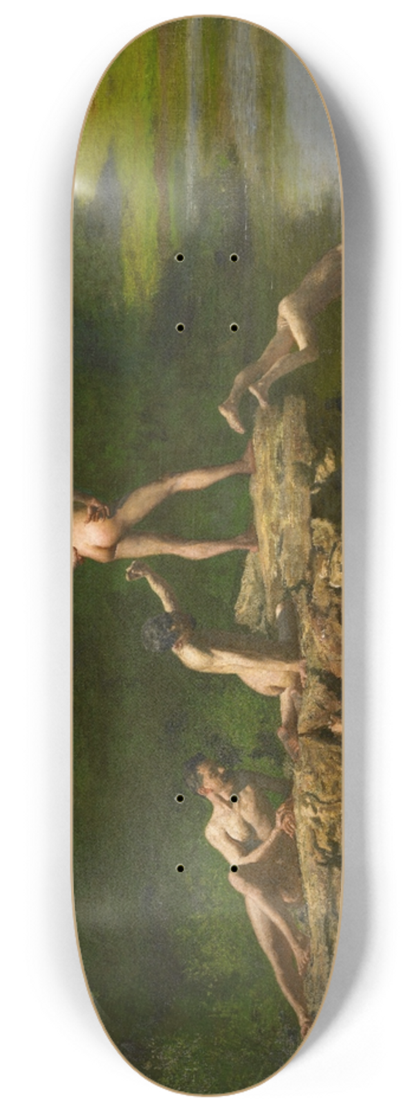 Thomas Eakins - Swimming 8.25 inch art skate deck