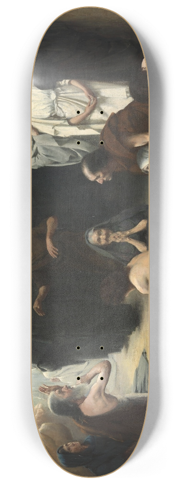 Asta Nrregaard - Waiting for Christ 8.25 inch art skate deck