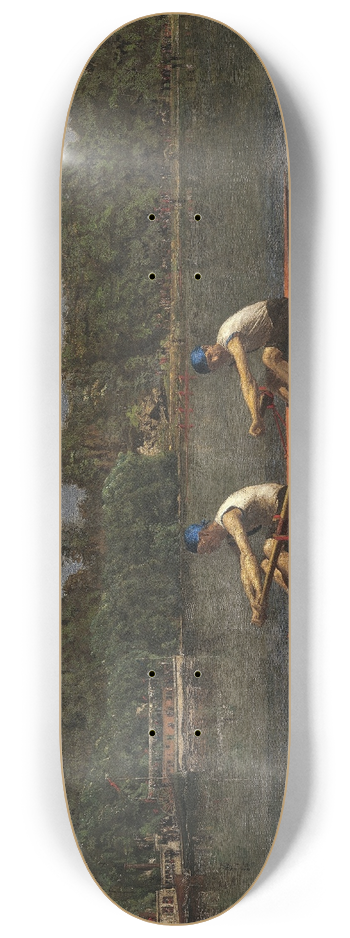 Thomas Eakins - The Biglin Brothers Racing 8.25 inch art skate deck