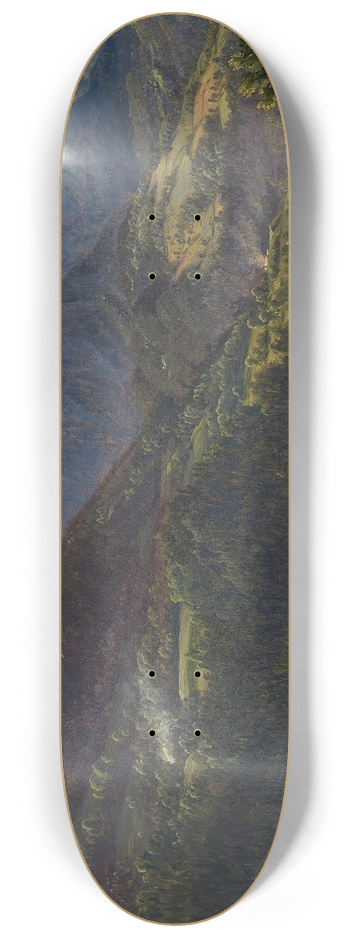 Thomas Fearnley - Landscape, Tyrol 8.25 inch art skate deck
