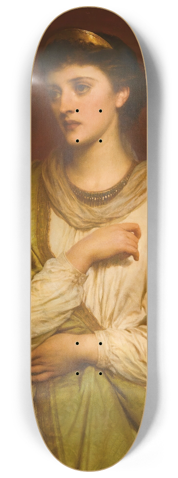 Thomas Francis Dicksee - A Roman Maiden 8.25 inch art skate deck