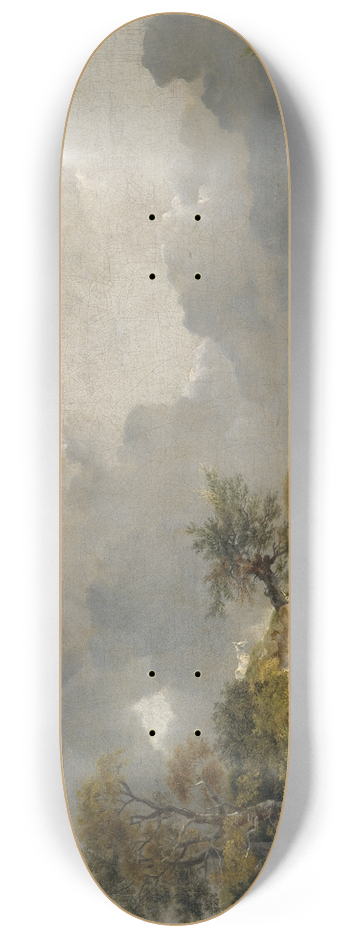 Thomas Gainsborough - A View in Suffolk 8.25 inch art skate deck