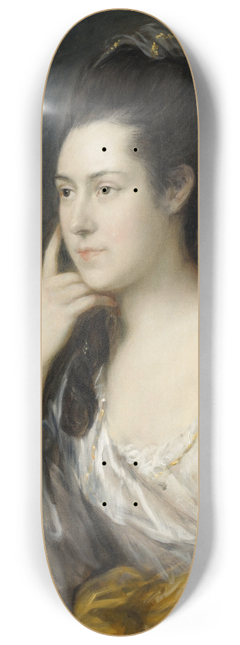 Thomas Gainsborough - Sarah Rowlls Chad 8.25 inch art skate deck