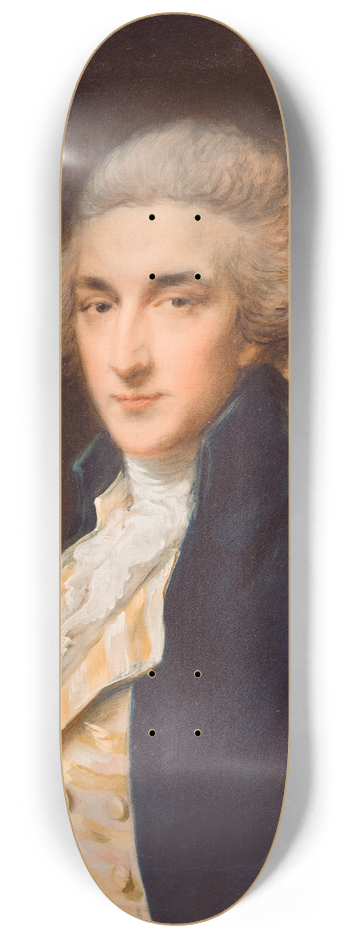 Thomas Gainsborough - Sir John Edward Swinburne 8.25 inch art skate deck