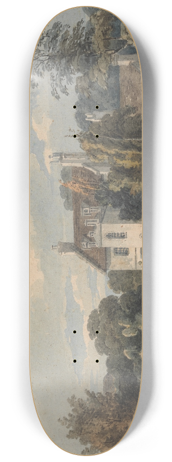 Thomas Girtin - Chalfont Lodge, Buckinghamshire 8.25 inch art skate deck