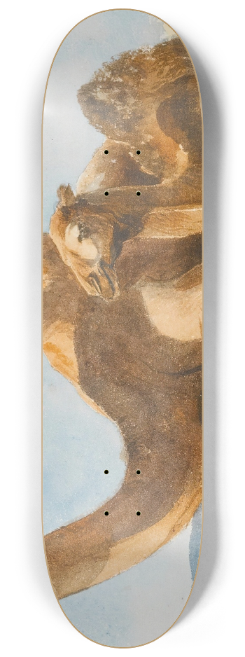 Thomas Hartley Cromek - Two Camels 8.25 inch art skate deck