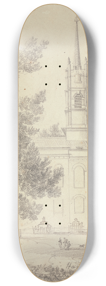 Thomas Hastings - At Hampstead 8.25 inch art skate deck