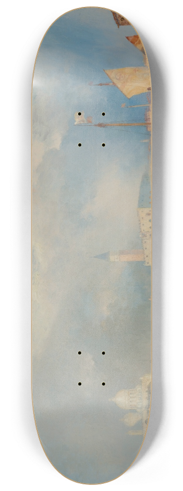 Thomas Moran - Entrance To The Grand Canal, Venice 8.25 inch art skate deck
