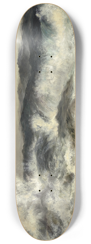 Thomas Moran - The Much Resounding Sea 8.25 inch art skate deck
