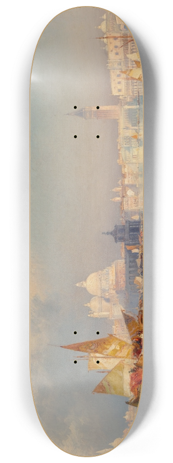 Thomas Moran - Venetian Scene 8.25 inch art skate deck