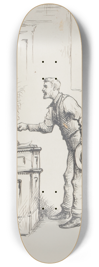 Thomas Nast - Speaker Carlisle 8.25 inch art skate deck