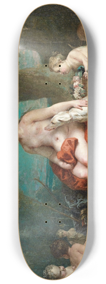 Auger Lucas - Diana Resting 8.25 inch art skate deck