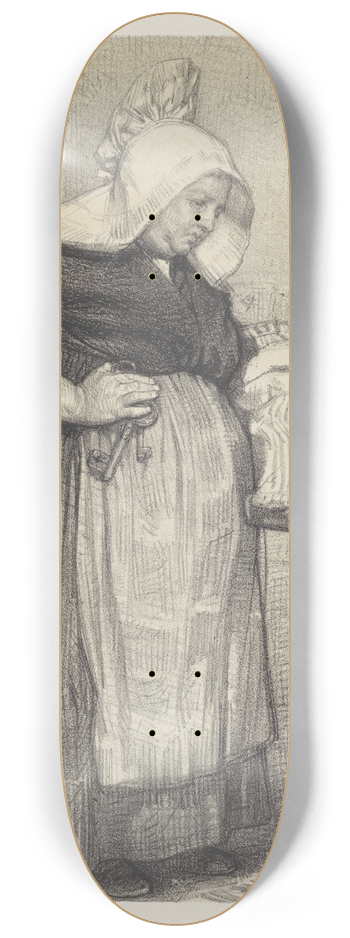 August Alleb - Boerin 8.25 inch art skate deck