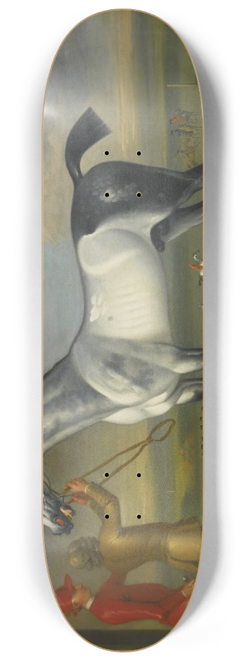 Thomas Spencer - Sterling, belonging to the Duke of Bolton 8.25 inch art skate deck