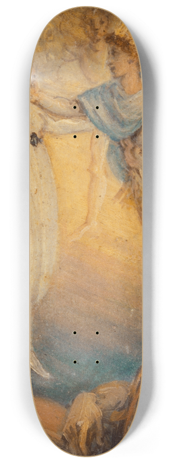 Thomas Stothard - Oberon and Titania from A Midsummer Nights Dream, Act IV, Scene i 8.25 inch art skate deck
