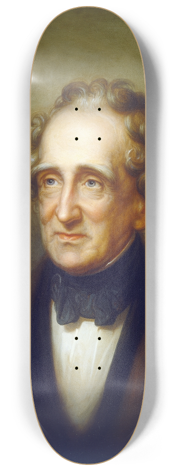 Thomas Sully - Rembrandt Peale 8.25 inch art skate deck