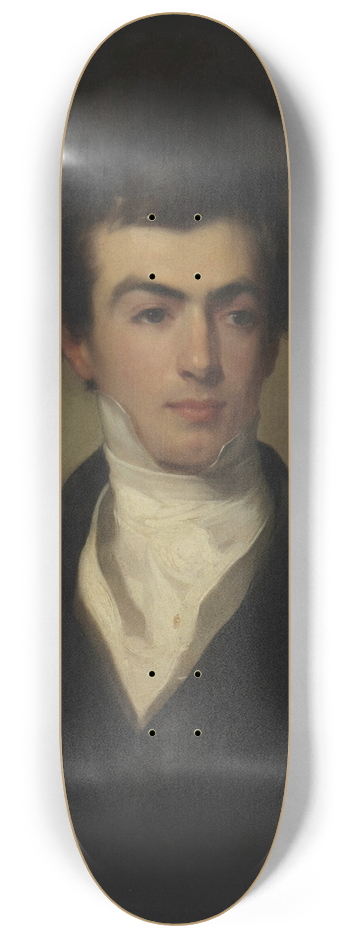Thomas Sully - William Alston, Class of 1825 8.25 inch art skate deck