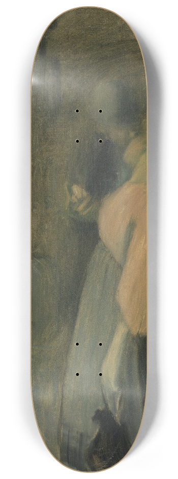 Thophile Alexandre Steinlen - The Kiss 8.25 inch art skate deck