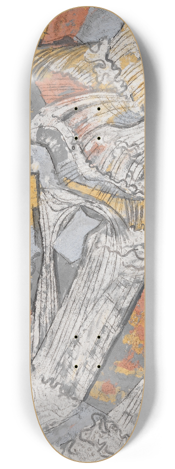 August Babberger - Gebirgsbach 8.25 inch art skate deck