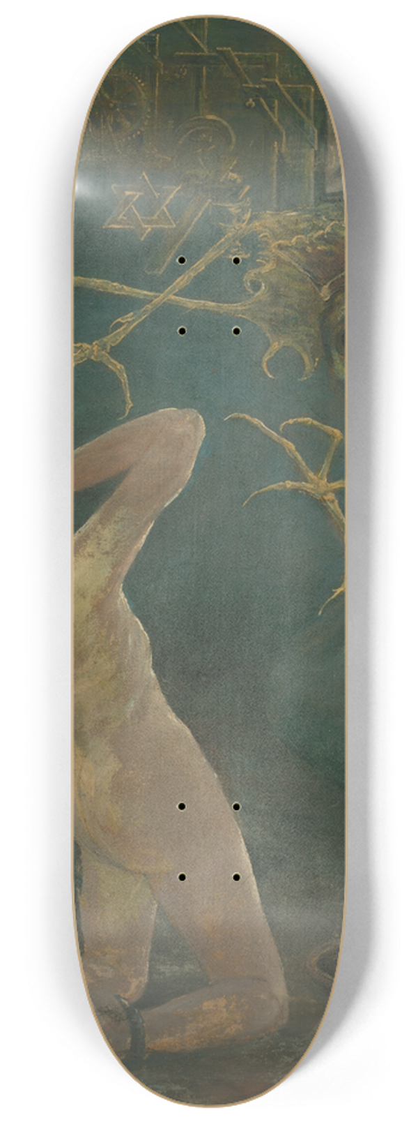 Tom Andrakovi - Totalitarianism 8.25 inch art skate deck