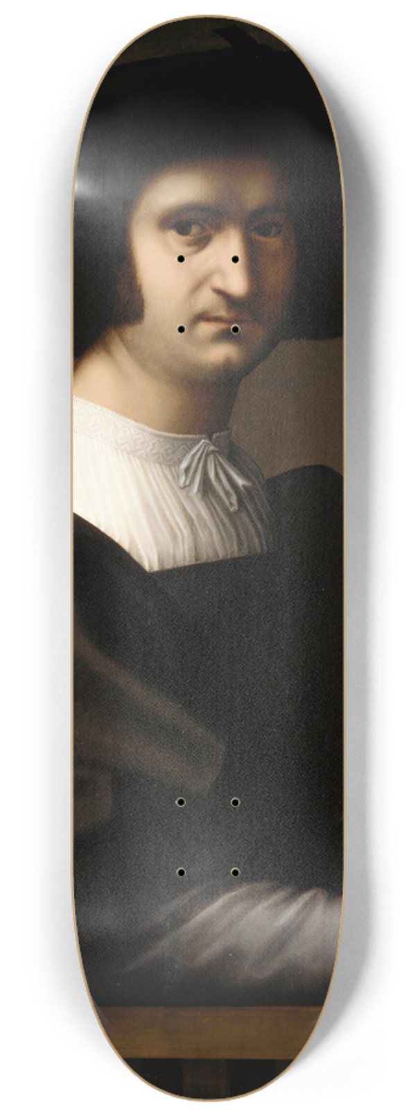 Tommaso Fiorentino - Portrait of a Man 8.25 inch art skate deck