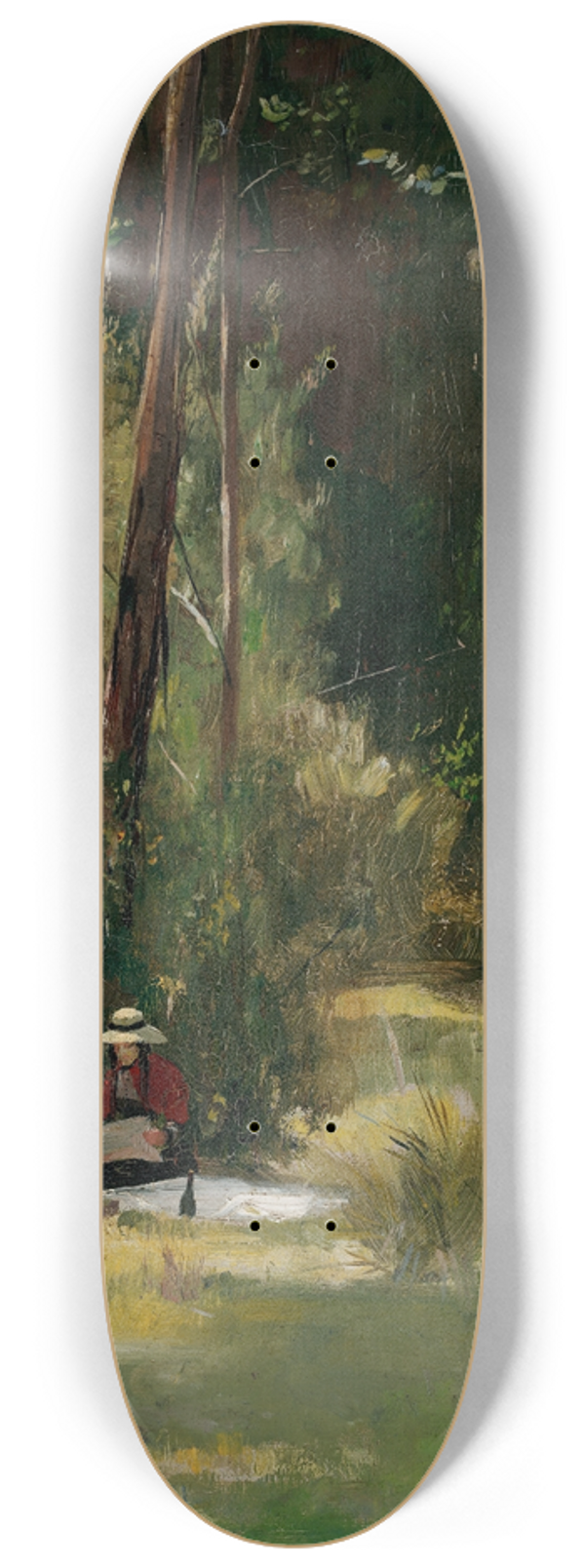 Tom Roberts - A Sunday afternoon 8.25 inch art skate deck