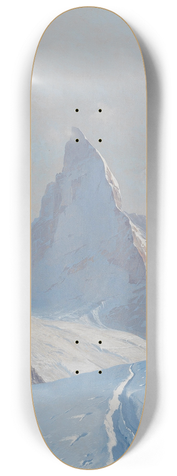 Toni Haller - A View of the Matterhorn 8.25 inch art skate deck