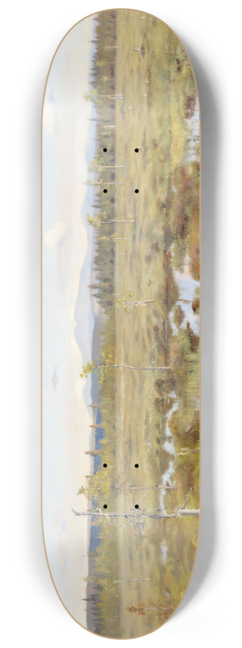 Torsten Wasastjerna - Landscape from Lapland 8.25 inch art skate deck