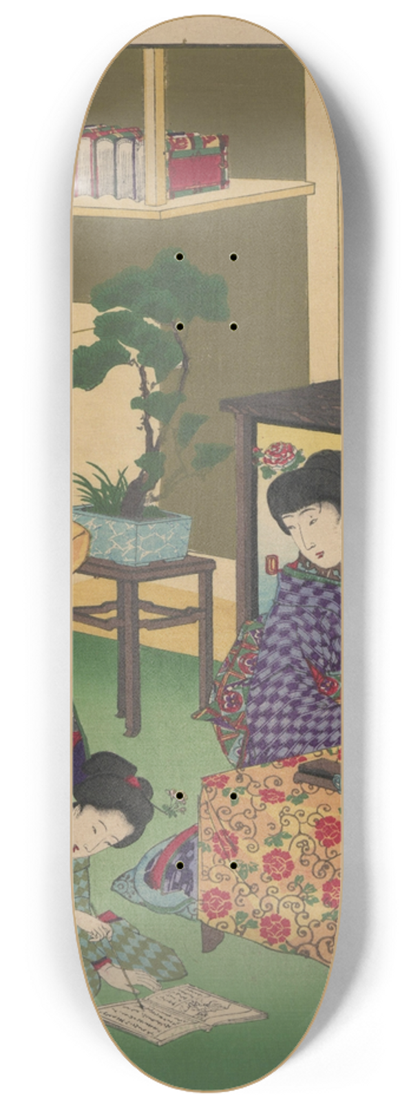 Toyohara Chikanobu - The Album of Nishikie Pl.11 8.25 inch art skate deck