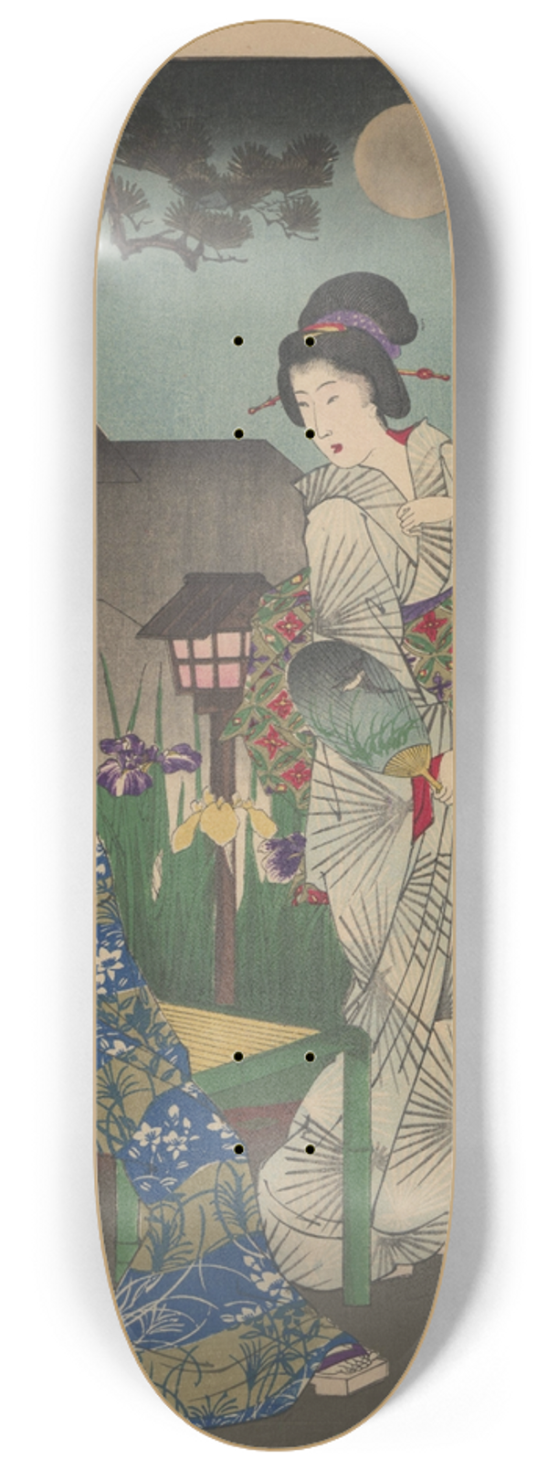 Toyohara Chikanobu - The Album of Nishikie Pl.20 8.25 inch art skate deck