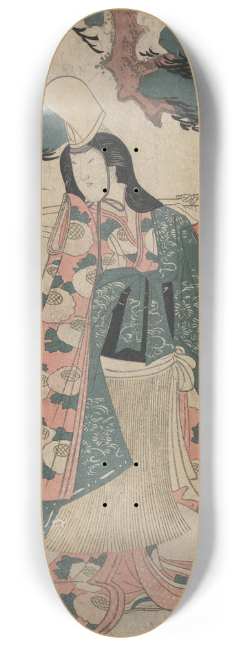 Toyokuni Utagawa - Segawa Rok no Matsukaze 8.25 inch art skate deck