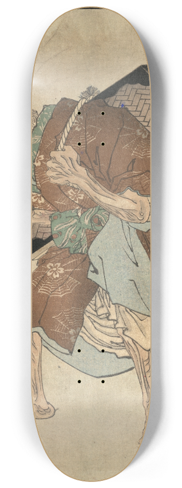 Tsukioka Yoshitoshi - Shitakiri suzume 8.25 inch art skate deck