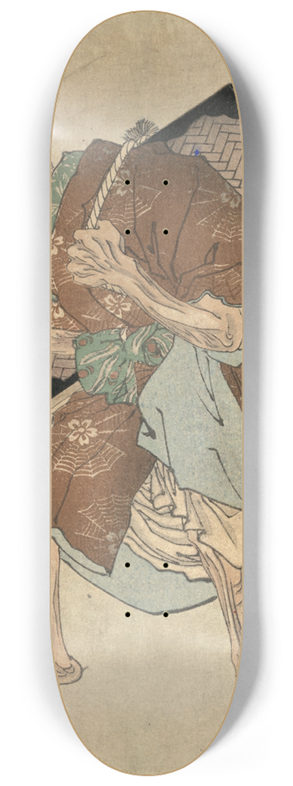 Tsukioka Yoshitoshi - Shitakiri suzume 8.25 inch art skate deck