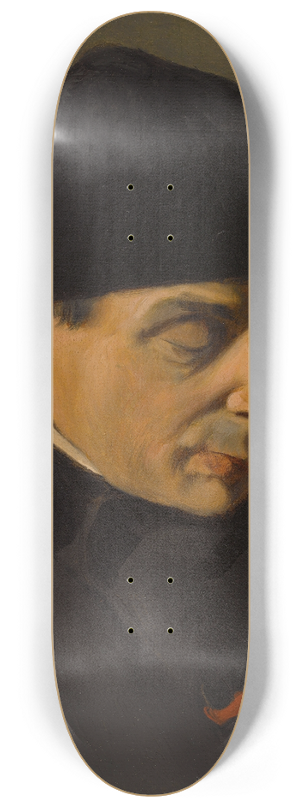 Auguste de Chtillon - Portrait de Pierre Foucher 8.25 inch art skate deck