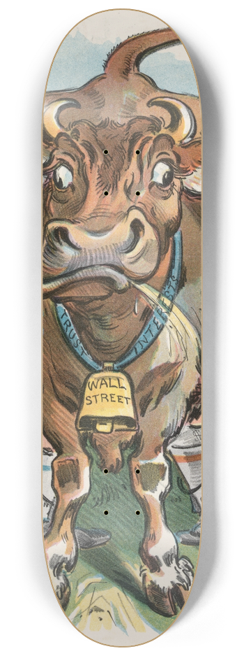 Udo Keppler - Milking time 8.25 inch art skate deck